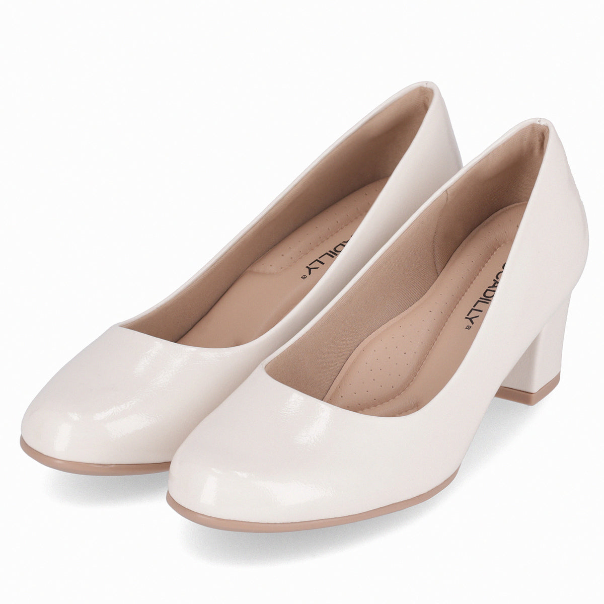 Zapato Mujer Crudo/Charol Laura Piccadilly