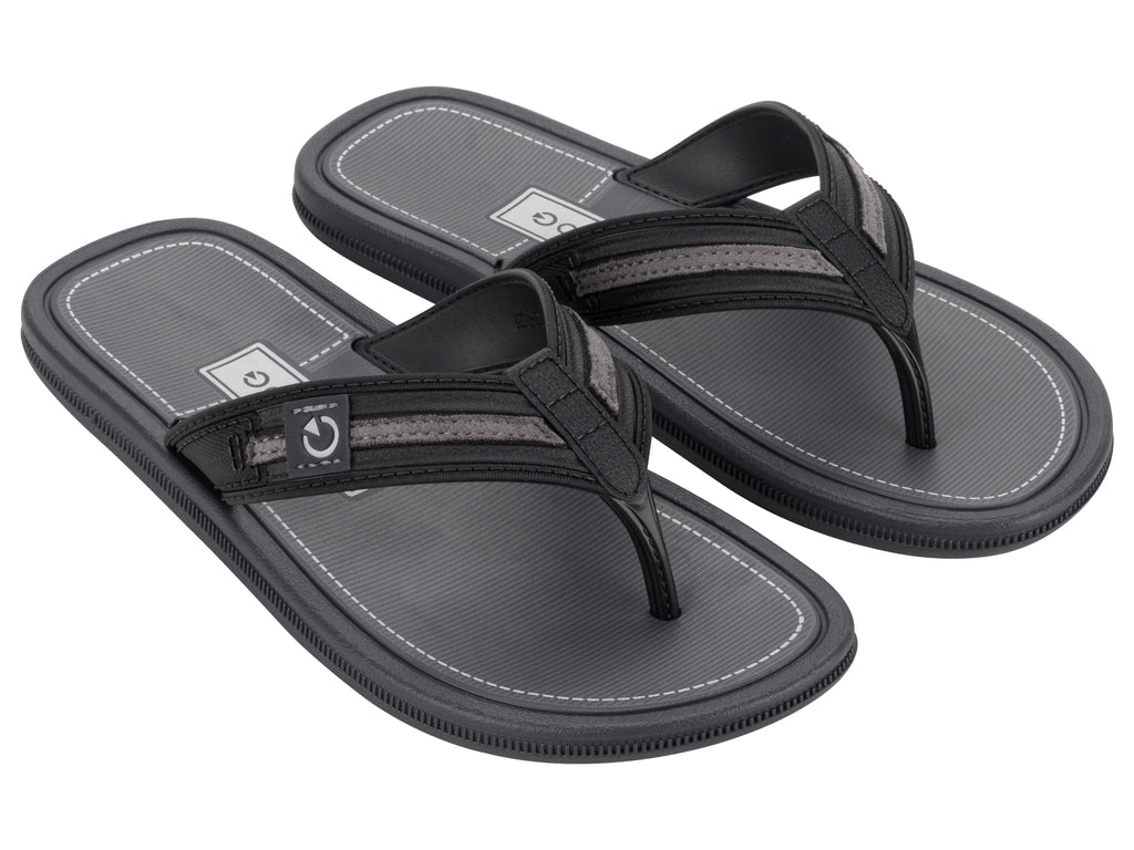 Sandalia Hombre Negro/Gris Essential Mallorca Cartago