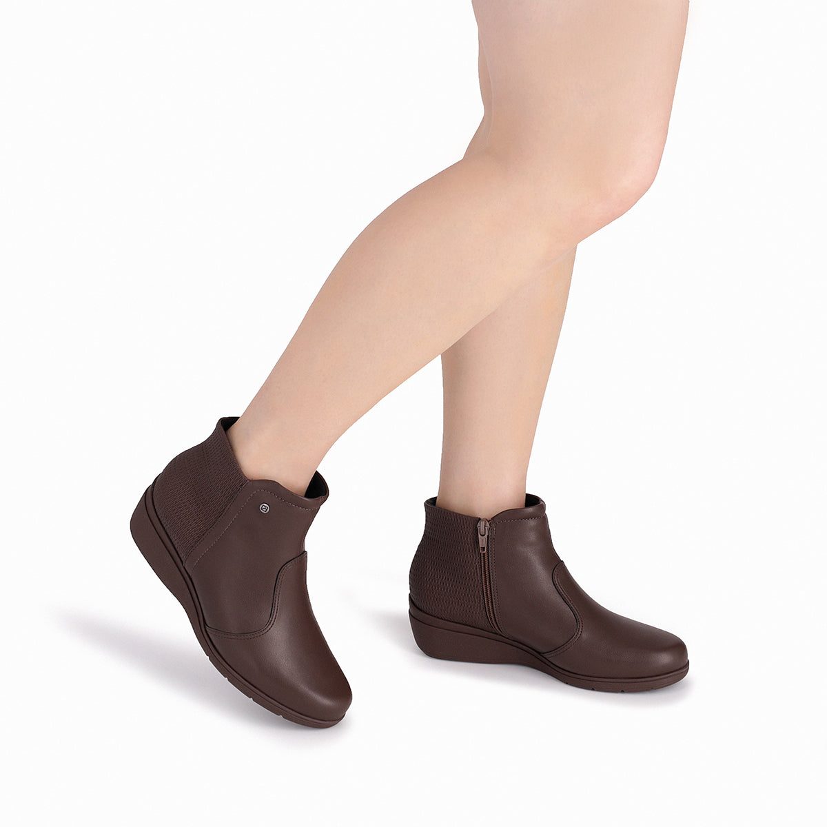 Bota Mujer Anabela Beth Chocolate Piccadilly