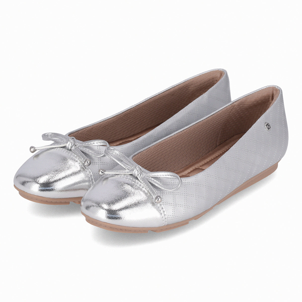 Ballerina Mujer Plateado Michelle Piccadilly