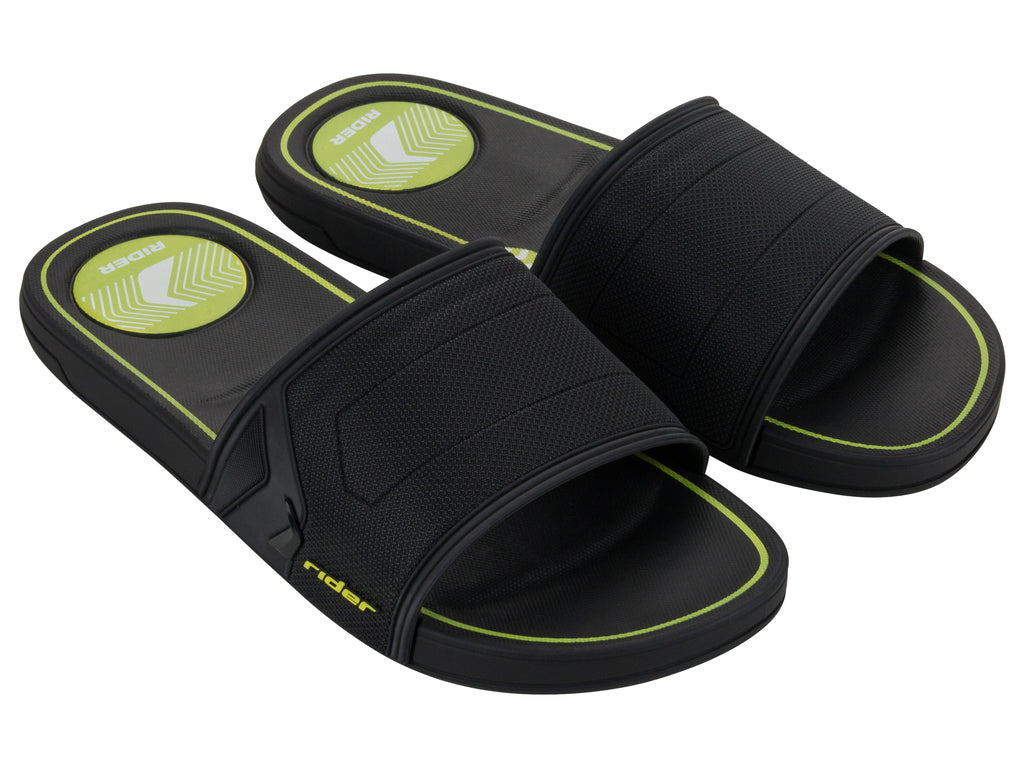 Sandalia Hombre Negro/verde Start Rider