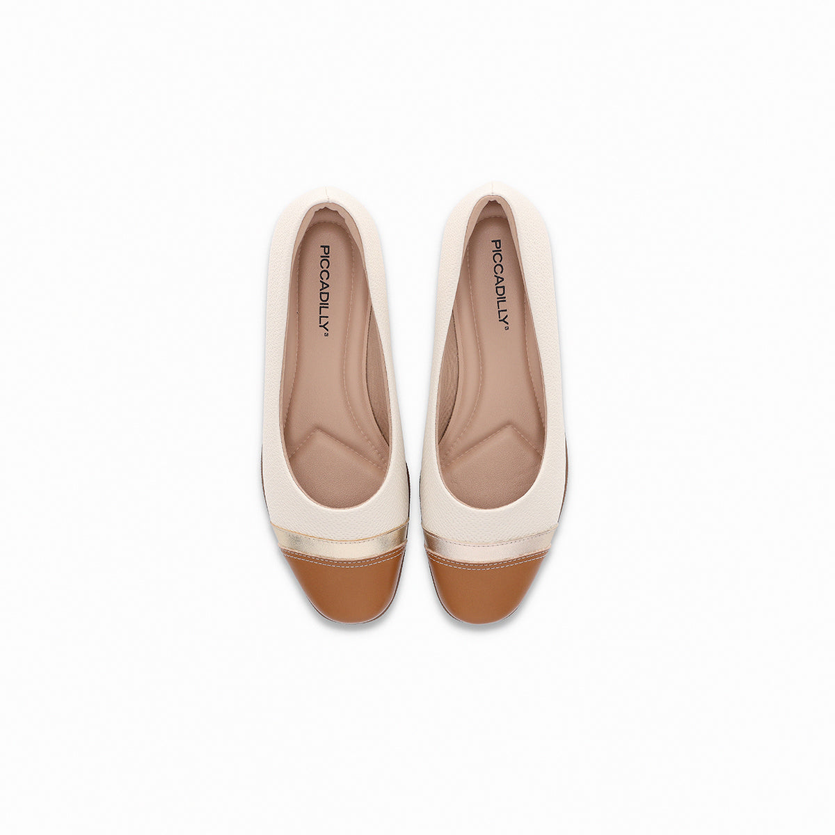 Zapato Mujer Crema/Café Ivone 58 Piccadilly