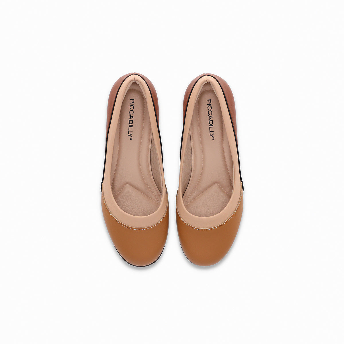 Zapato Mujer Café/Nude 145 Piccadilly