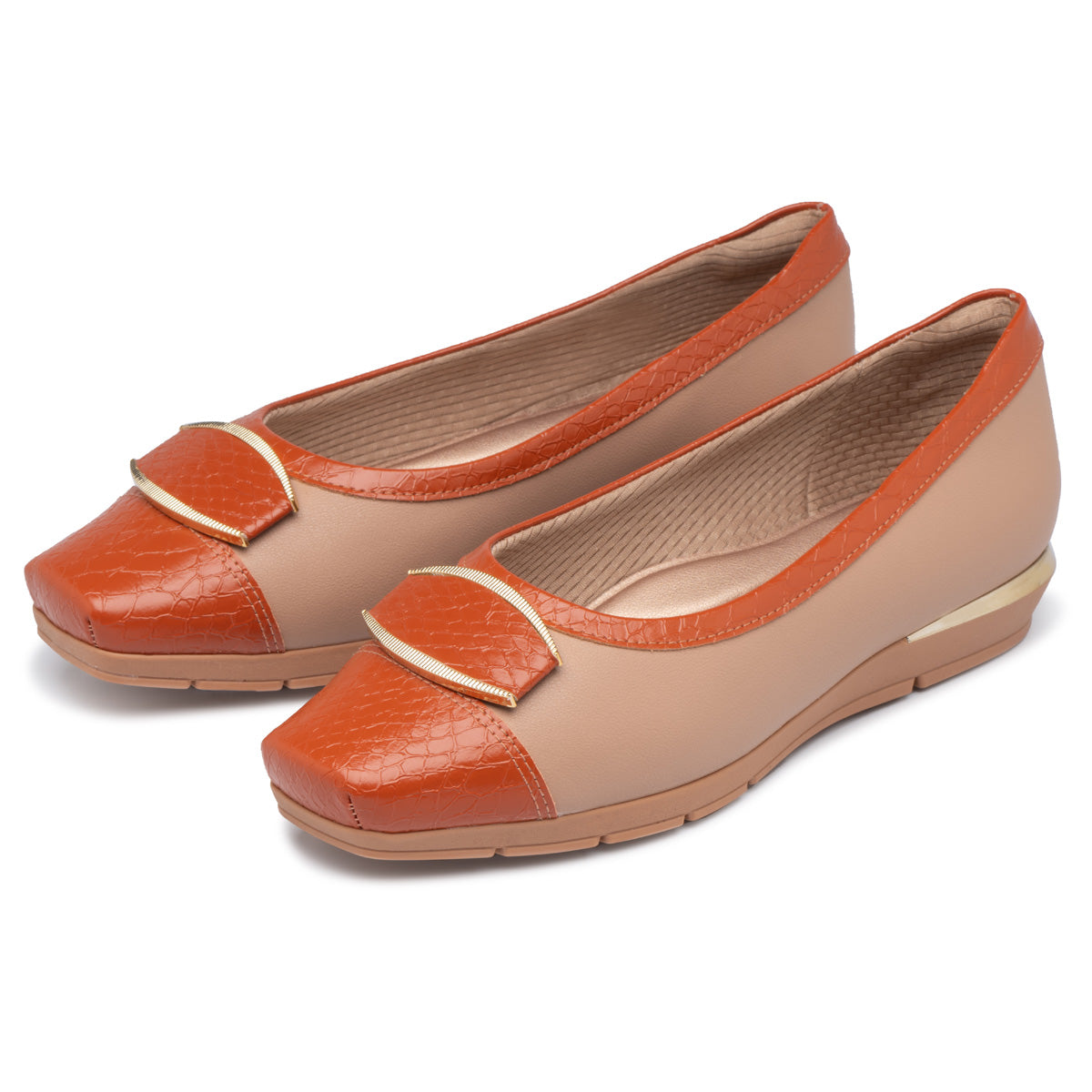 Zapato Mujer Almendra/Caramelo Fernanda Piccadilly