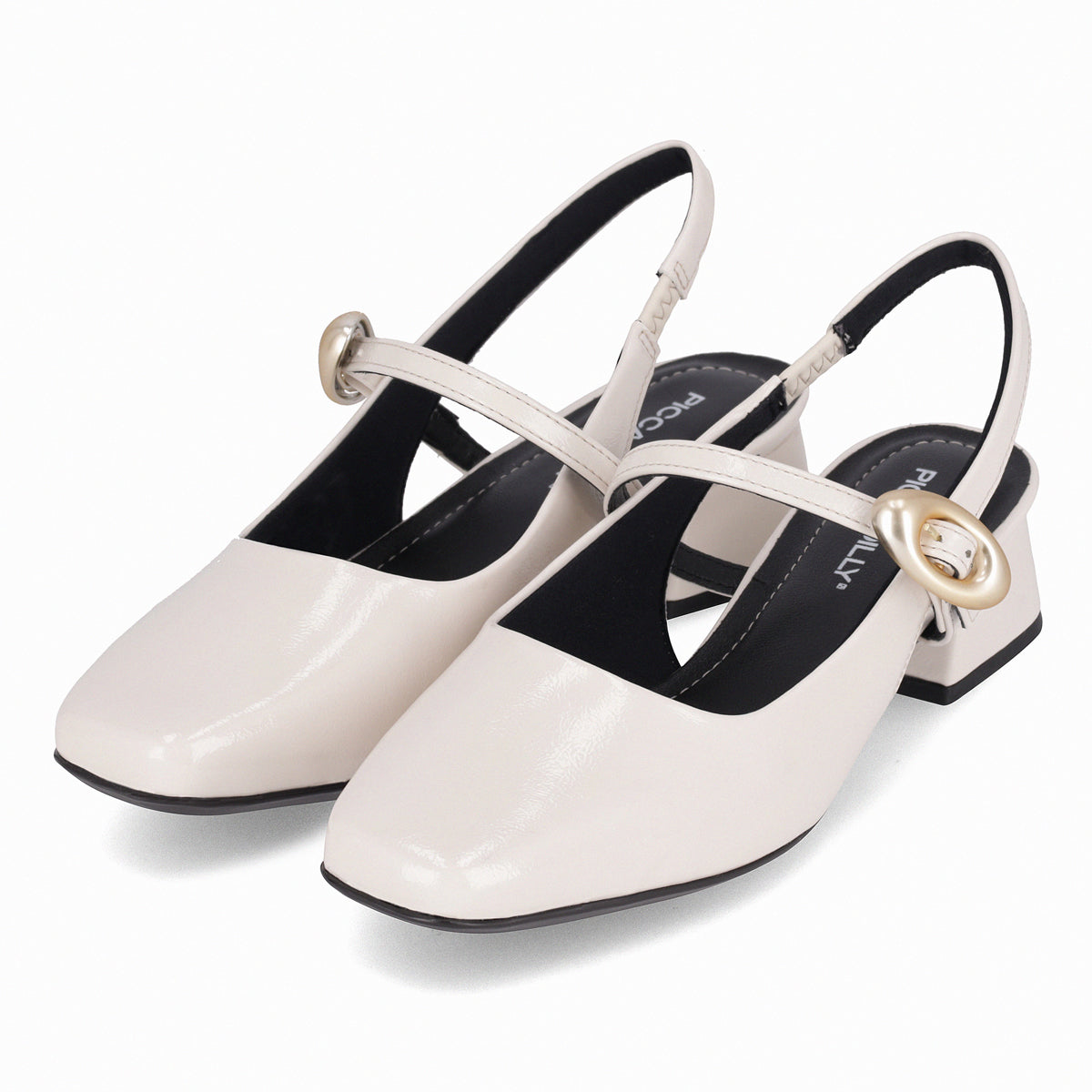 Zapato Mujer Crema/Charol Tati 82 Piccadilly