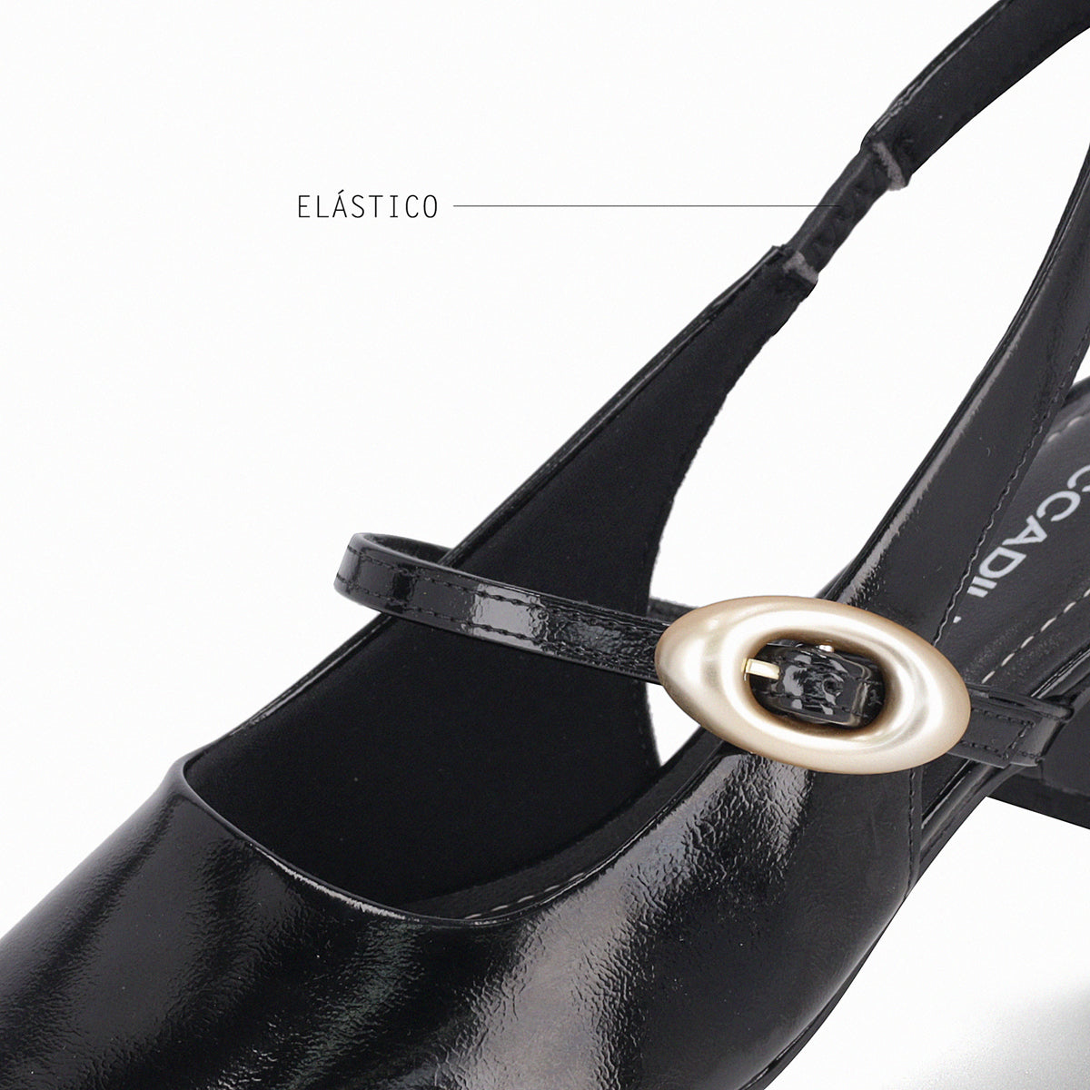 Zapato Mujer Negro/Charol Tati 82 Piccadilly