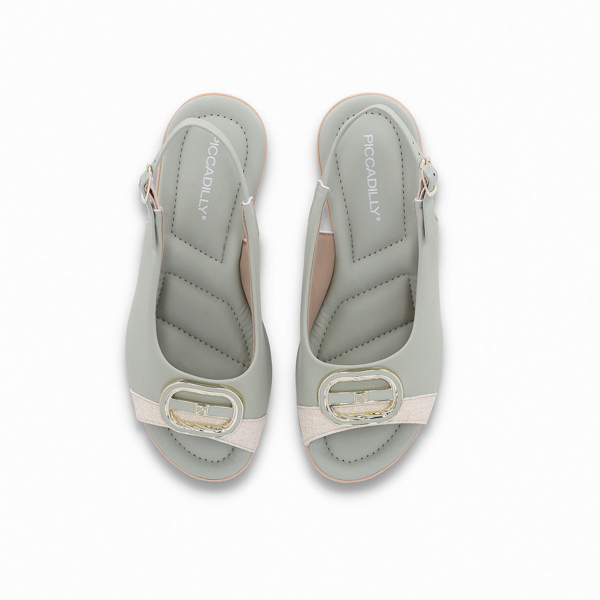 Sandalia Mujer Menta Carla Piccadilly
