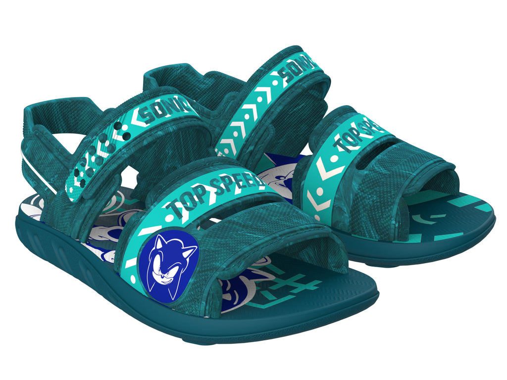 Sandalia Niño Verde/Azul Sonic Ipanema