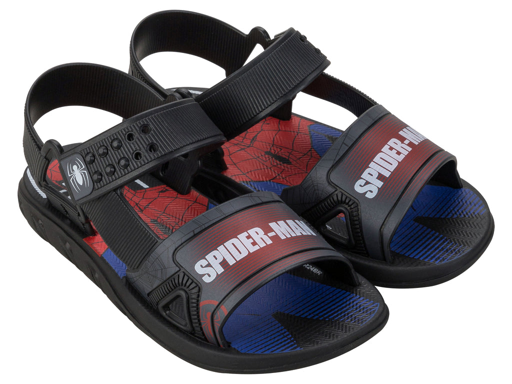 Sandalia Infantil Azul/Rojo Marvel Spiderman Ipanema
