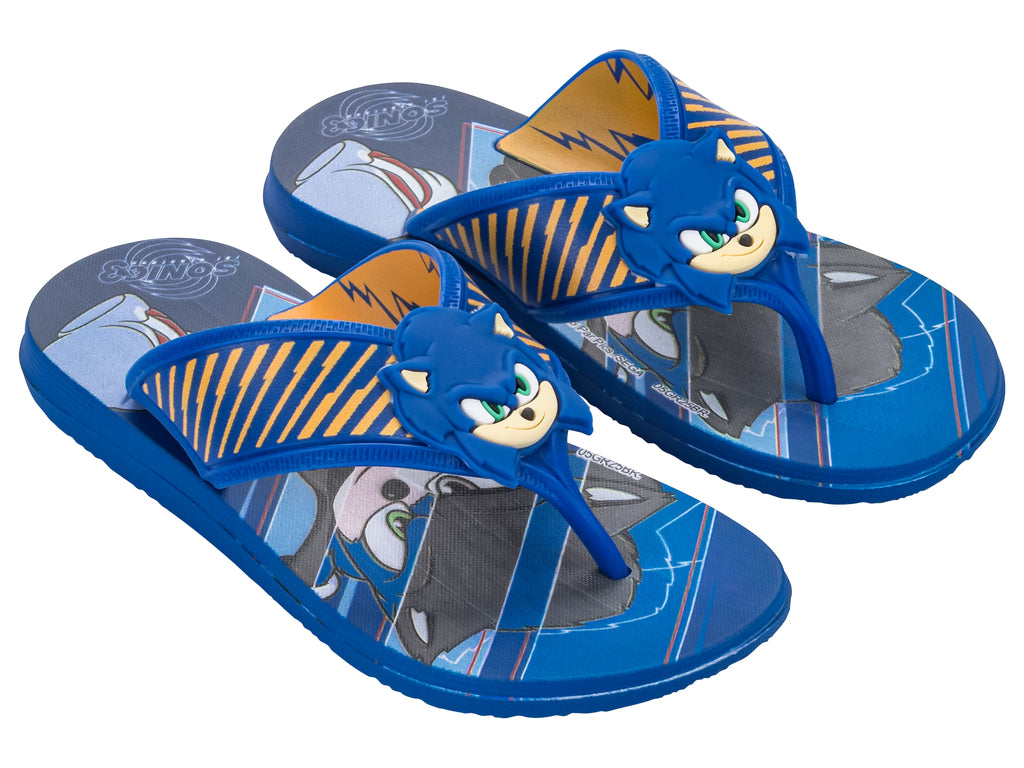 Sandalia Infantil Azul Sonic Way Ipanema