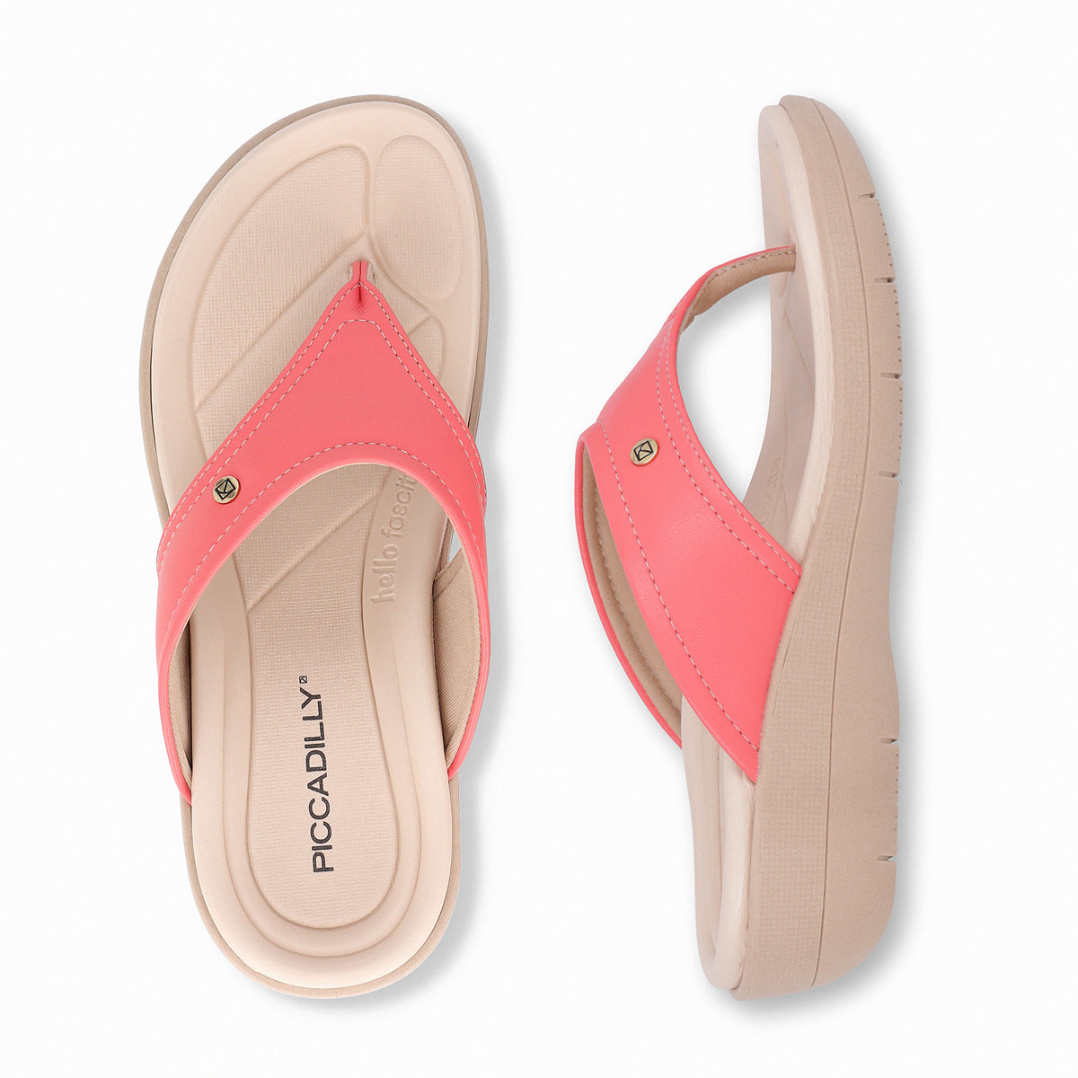 Sandalia Mujer Coral Fascitis Anabela 16 Piccadilly