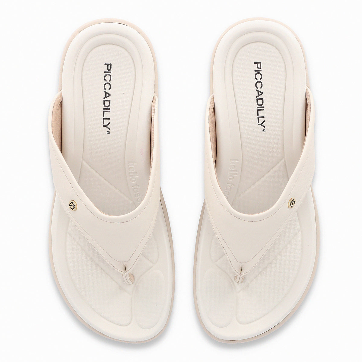 Sandalia Mujer Crema Fascitis Anabela 16 Piccadilly