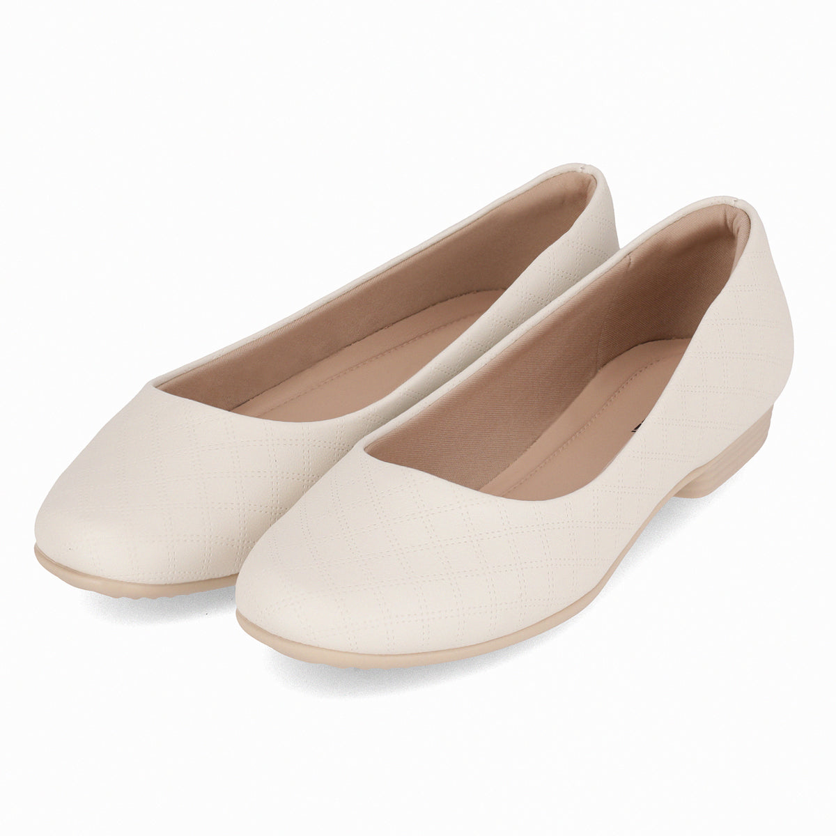 Ballerina Mujer Crema Raquel Piccadilly