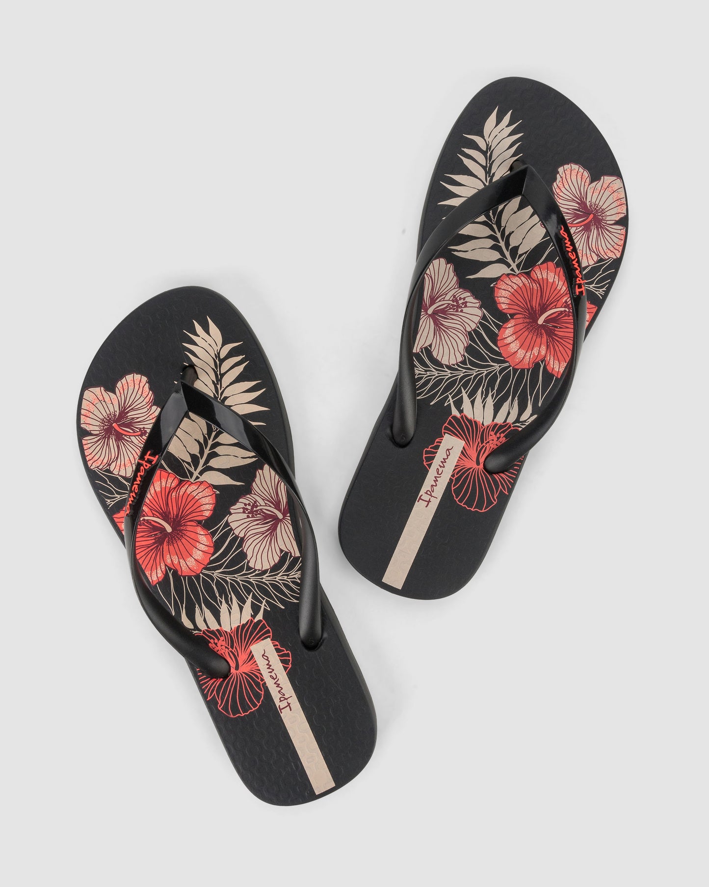 Sandalia Mujer Negro/Beige Oasis Ipanema