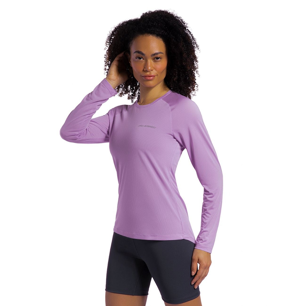 POLERA RUNNER 2.0 MANGA VERBENA MUJER