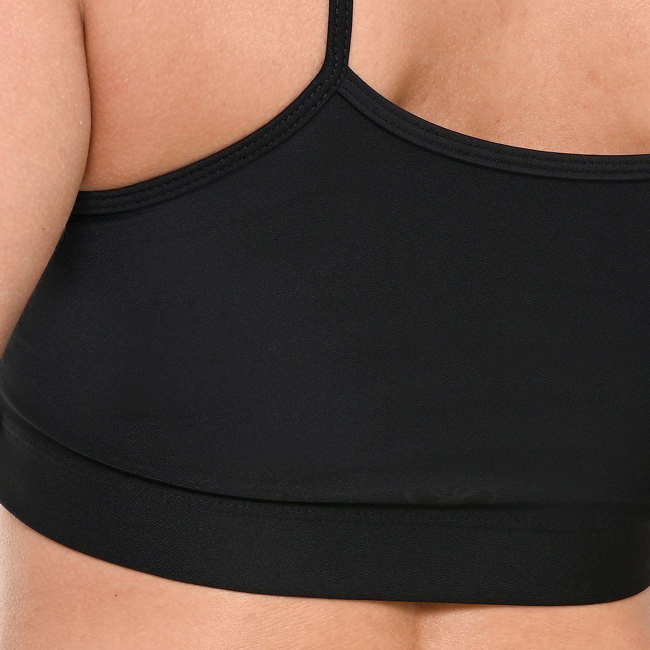 PETO BASIC NEGRO MUJER OLYMPIKUS