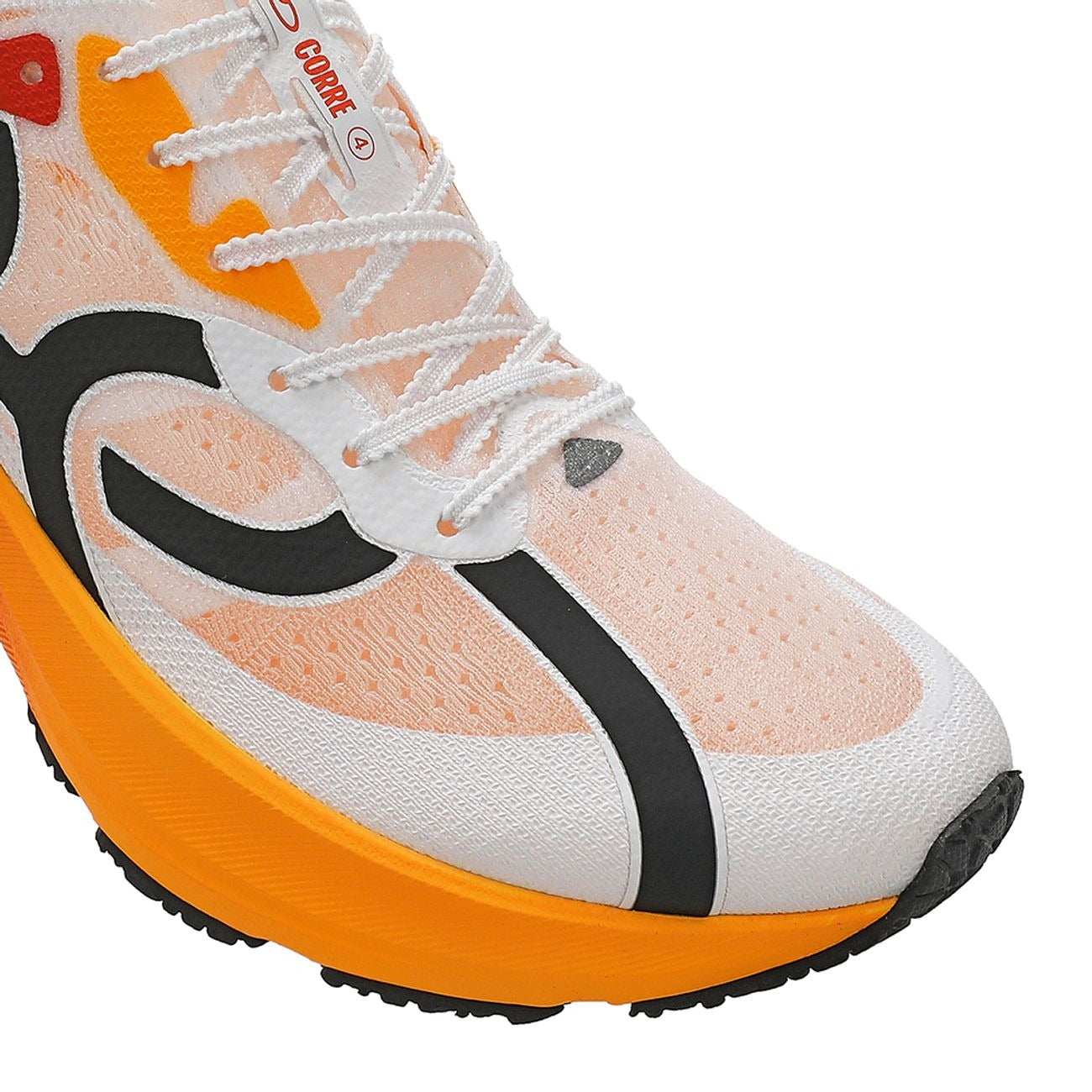 Zapatilla Running Hombre Corre 4 Blanco/Naranja