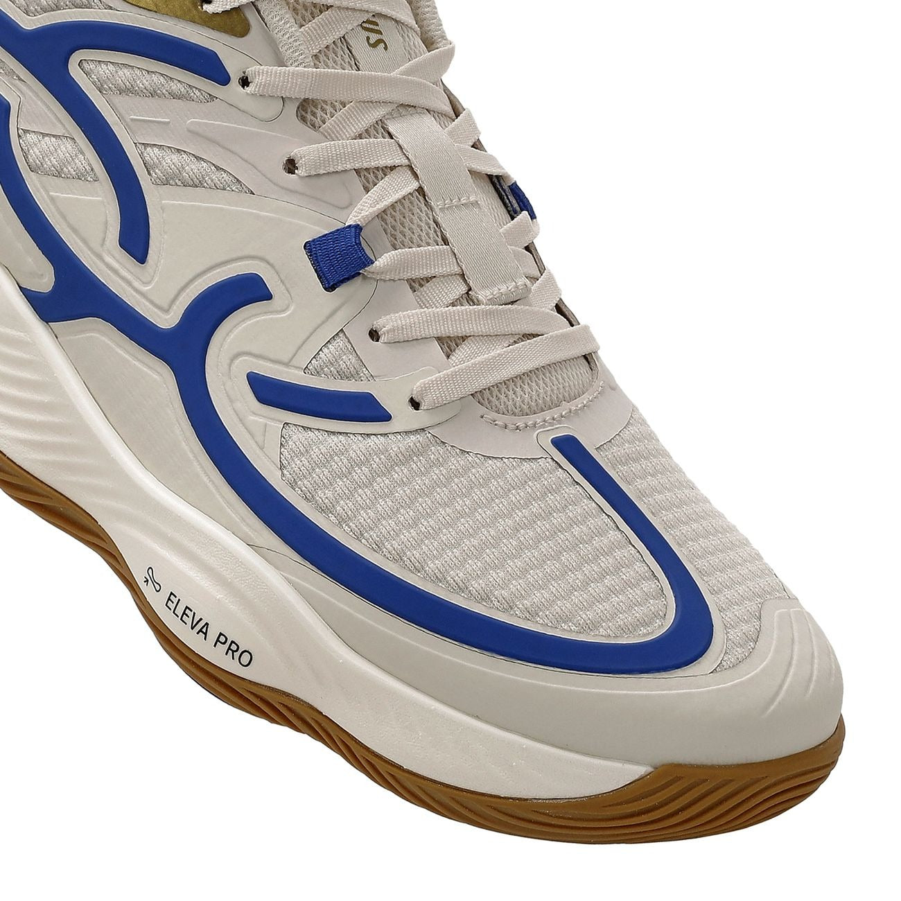 Zapatilla Voleibol Mujer Quadra BR1 Blanco/Azul