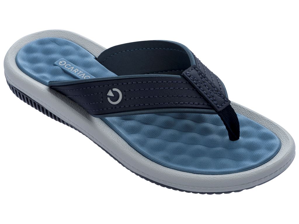 Sandalia Mujer Azul Fiji Cartago