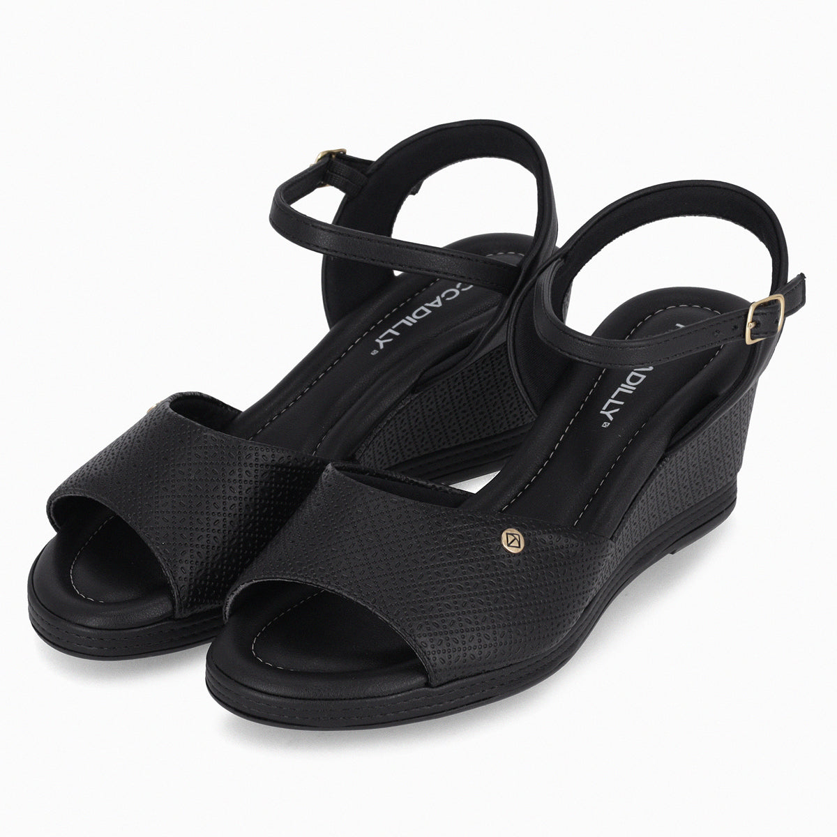 Sandalia Mujer Negro Alice Piccadilly