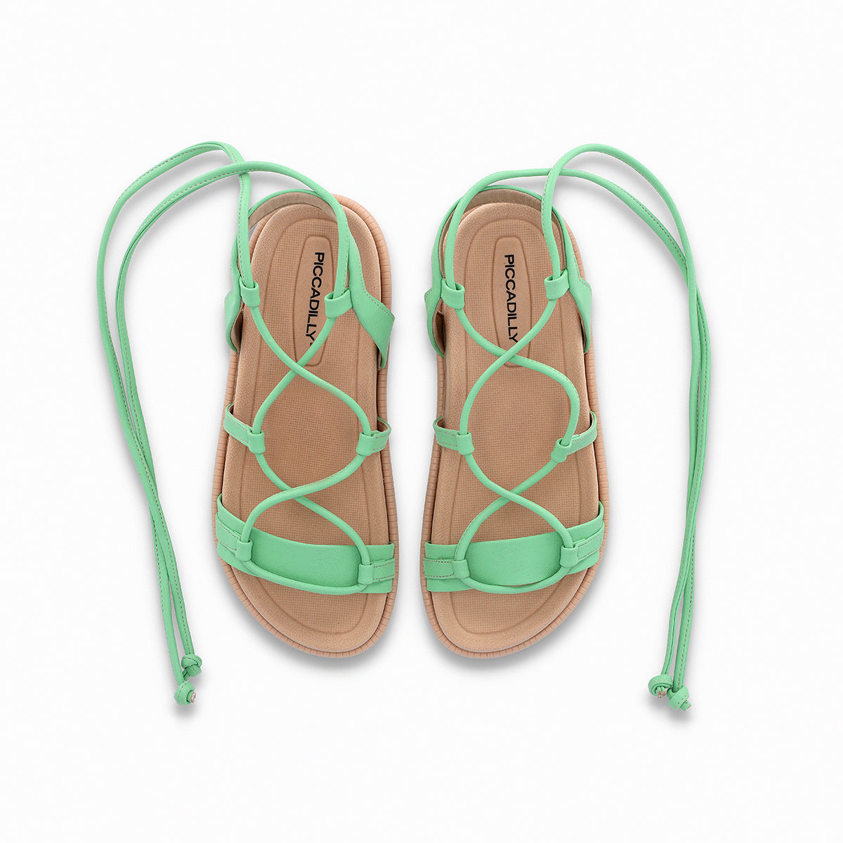 Sandalia Mujer Verde Anali Piccadilly