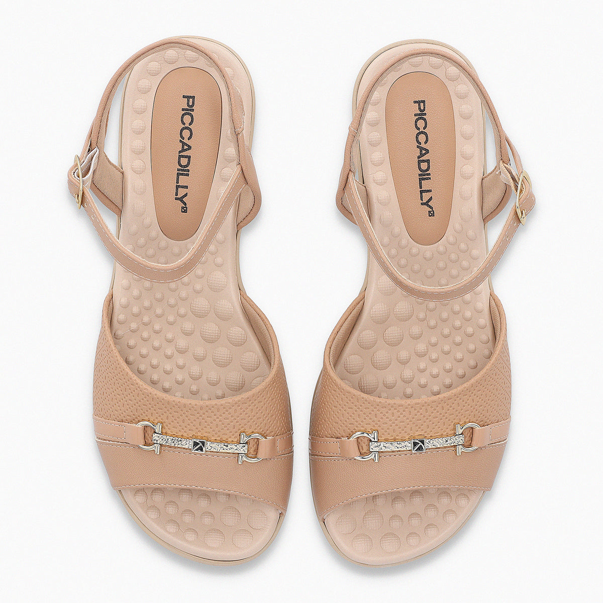 Sandalia Mujer Nude Camila 988 Piccadilly