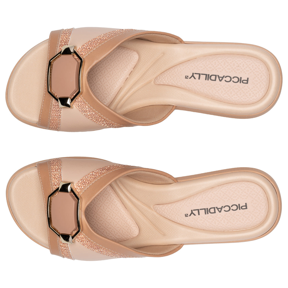 Sandalia Mujer Anabela Cecilia Rosado 547 Piccadilly