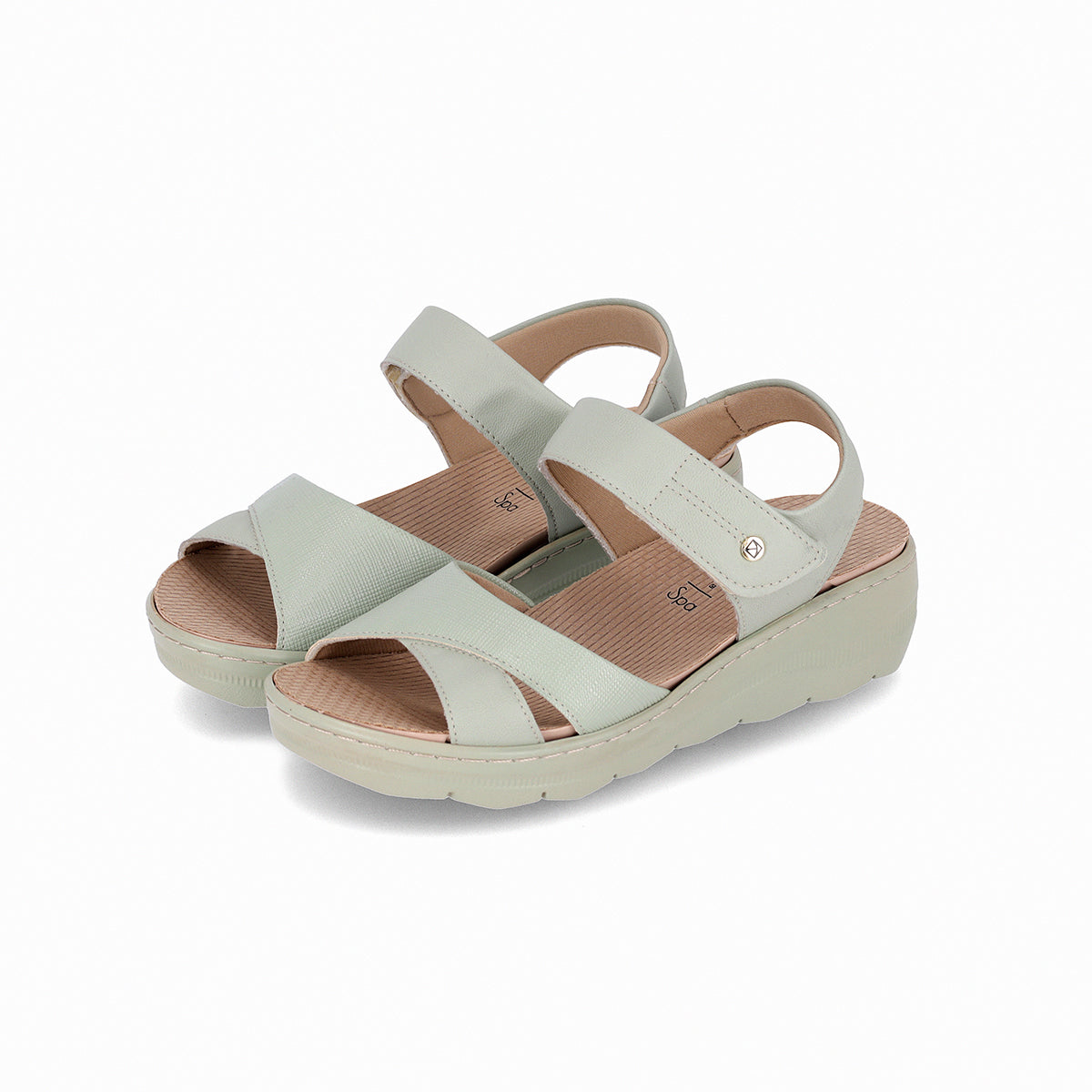 Sandalia Mujer Anabela SPA Menta Piccadilly