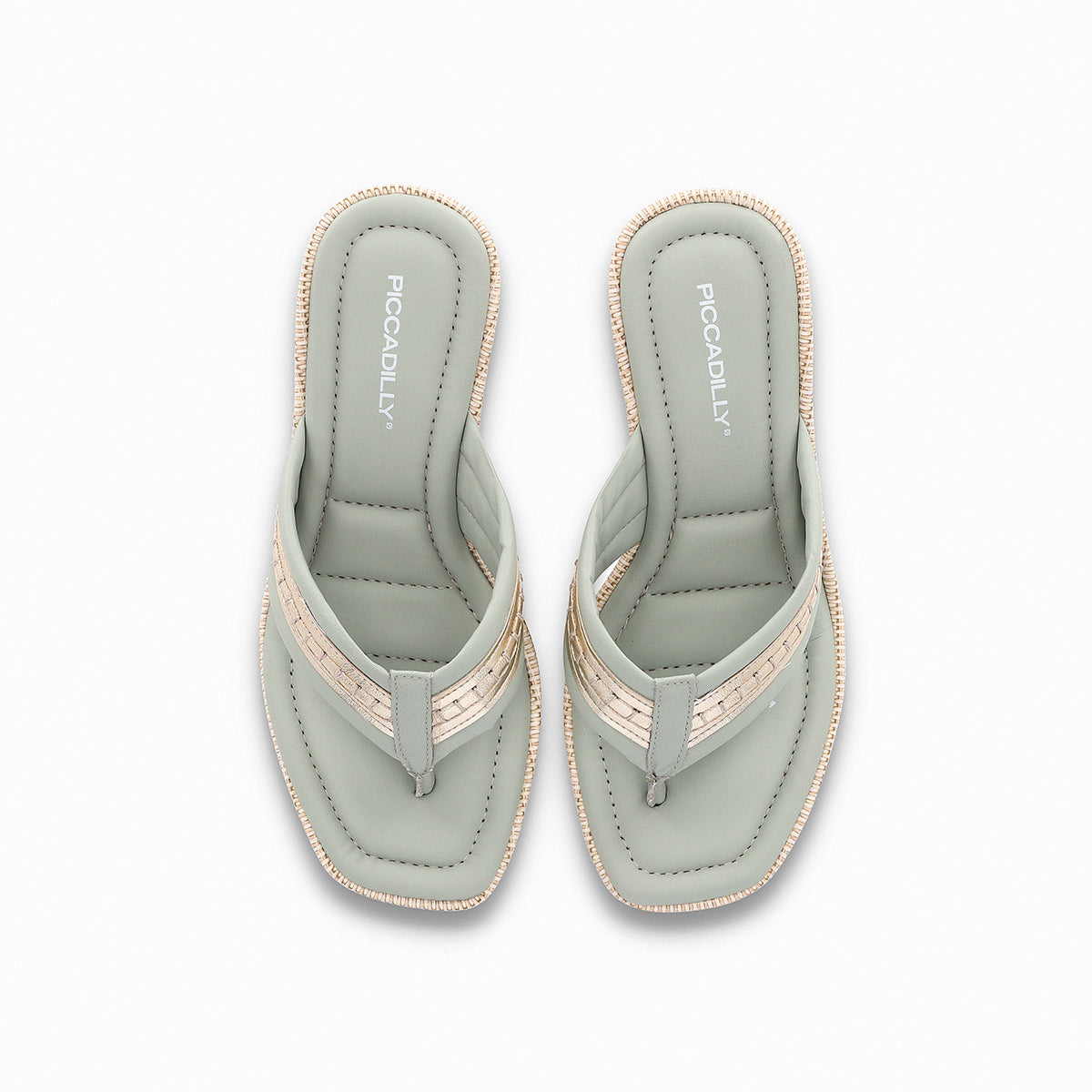 Sandalia Mujer Anabela Liliane Menta Piccadilly