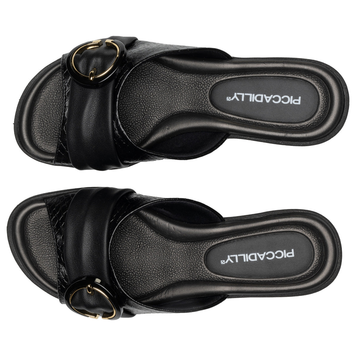 Sandalia Mujer Negro Taila Piccadilly