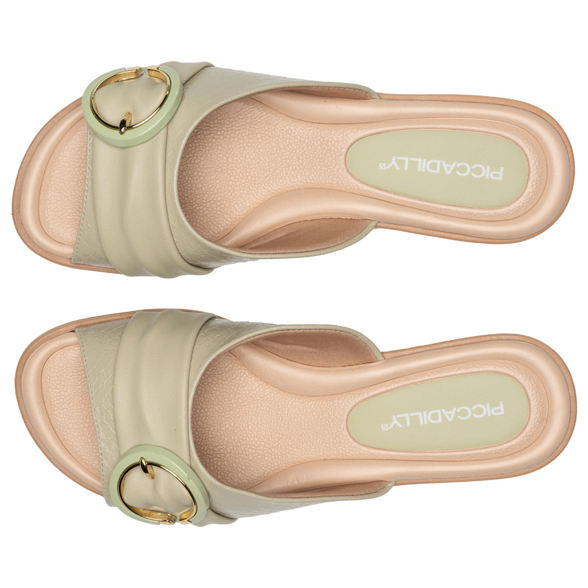 Sandalia Mujer Verde Taila Piccadilly