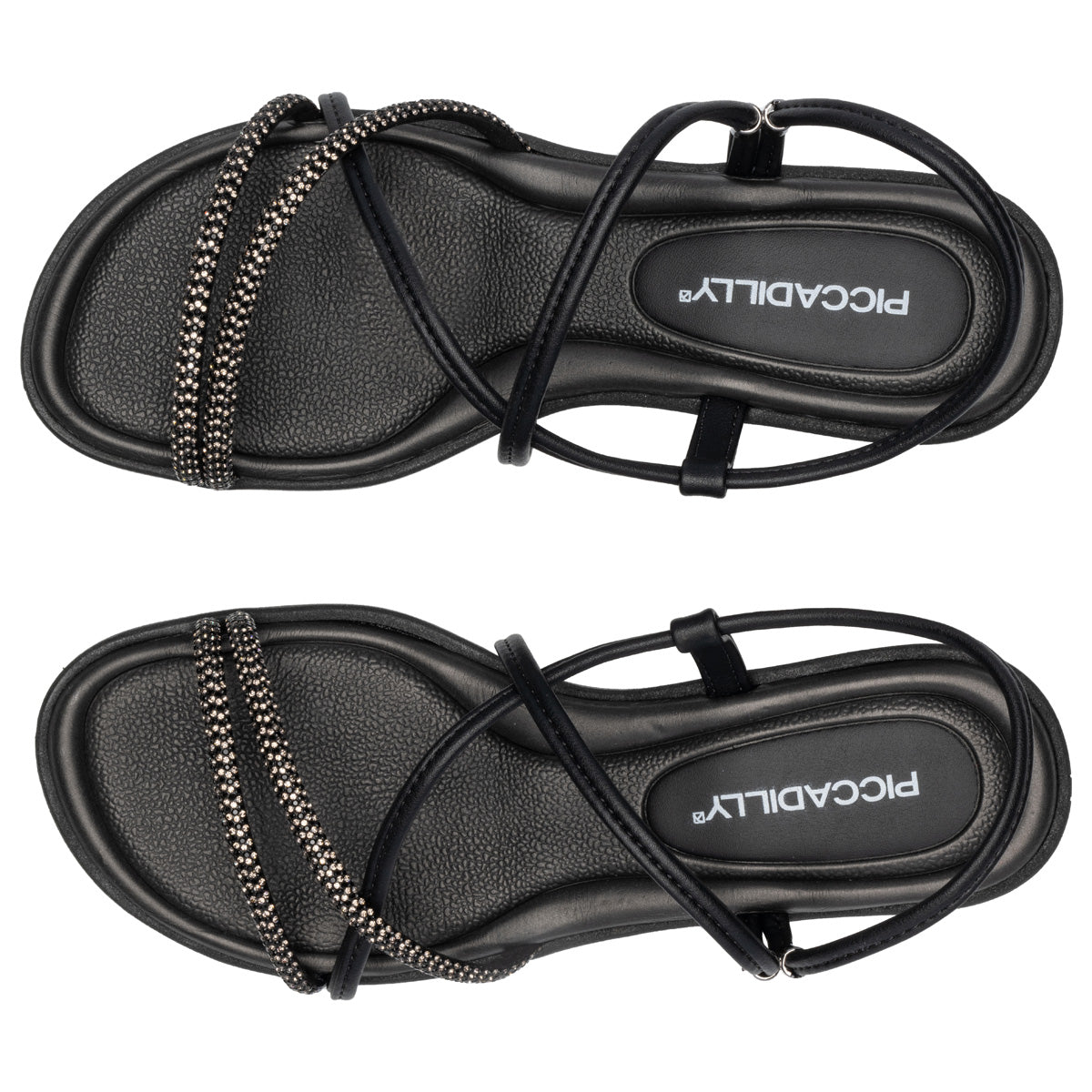 Sandalia Mujer Glam Taila Negro 847 Piccadilly