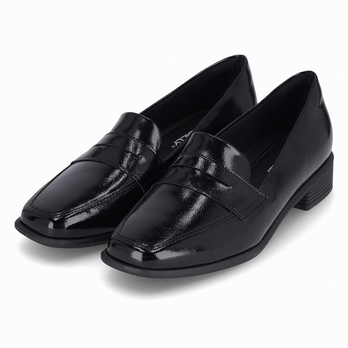 Mocasin Mujer Negro/Charol Giovanna Piccadilly