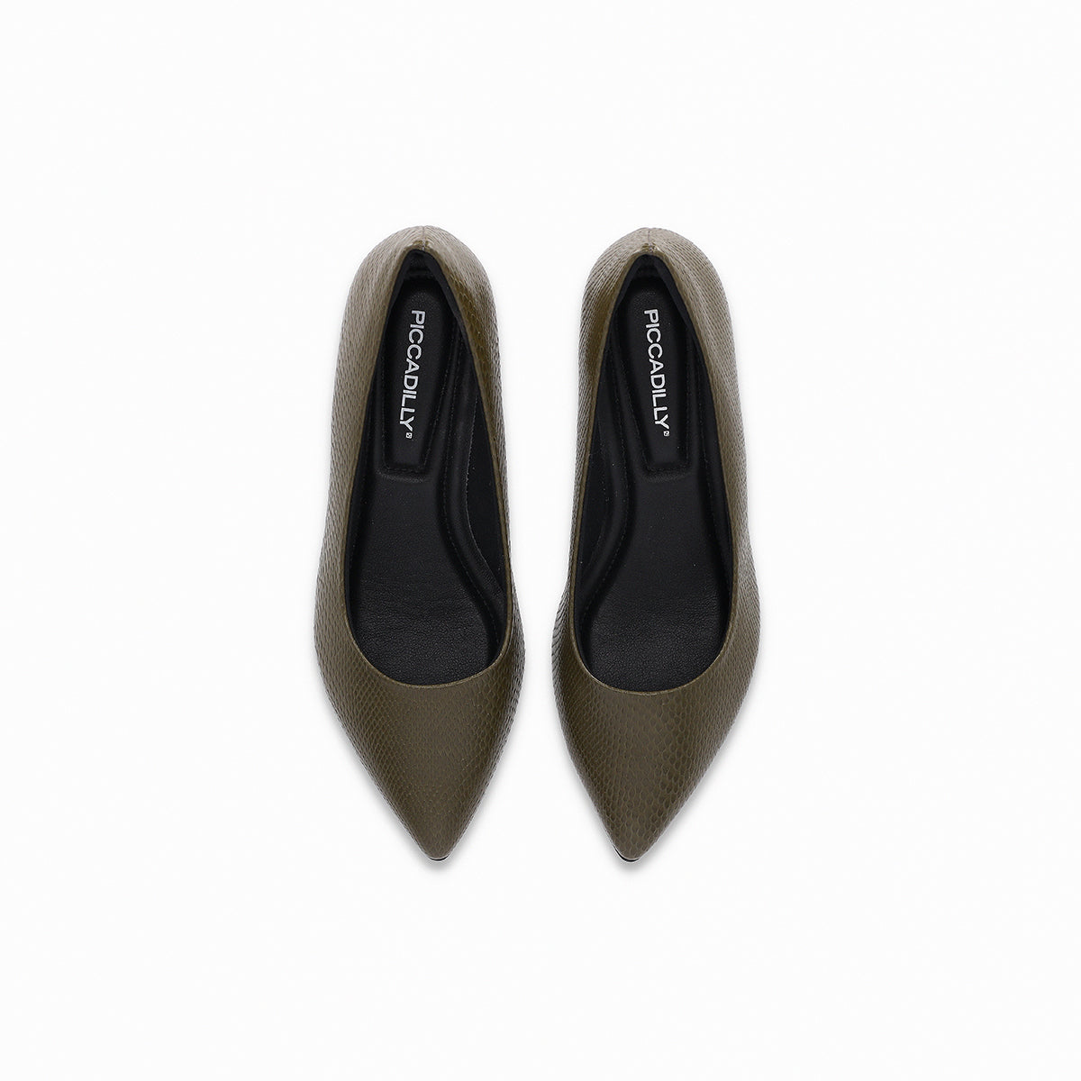 Zapato Mujer Verde Militar/Snake Taci Piccadilly