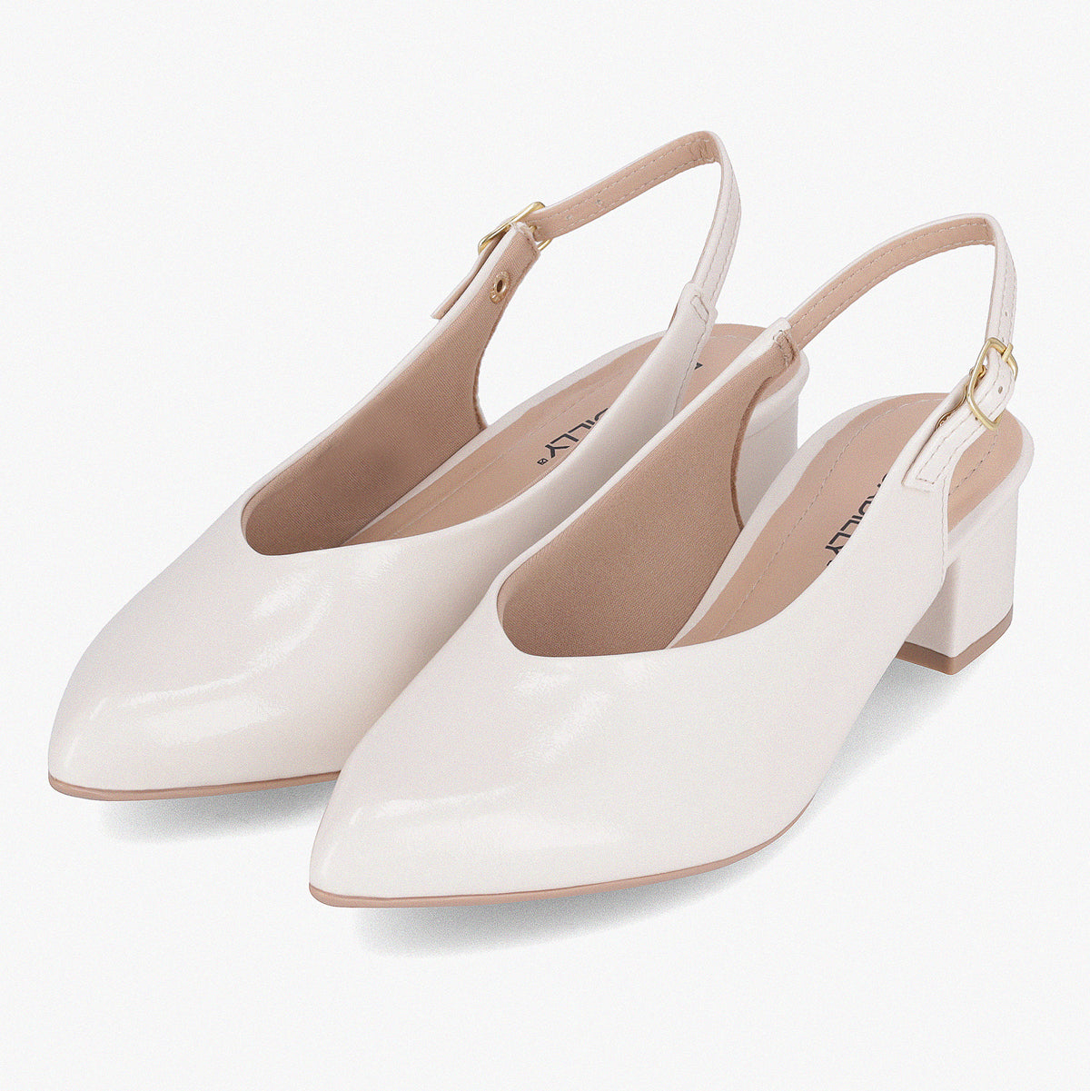 Zapato Mujer Crema/Charol Taci Piccadilly