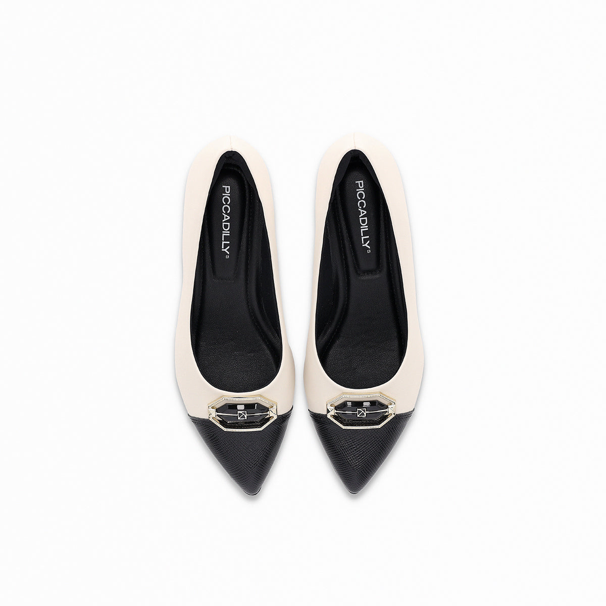 Zapato Mujer Negro/Blanco Taci Piccadilly