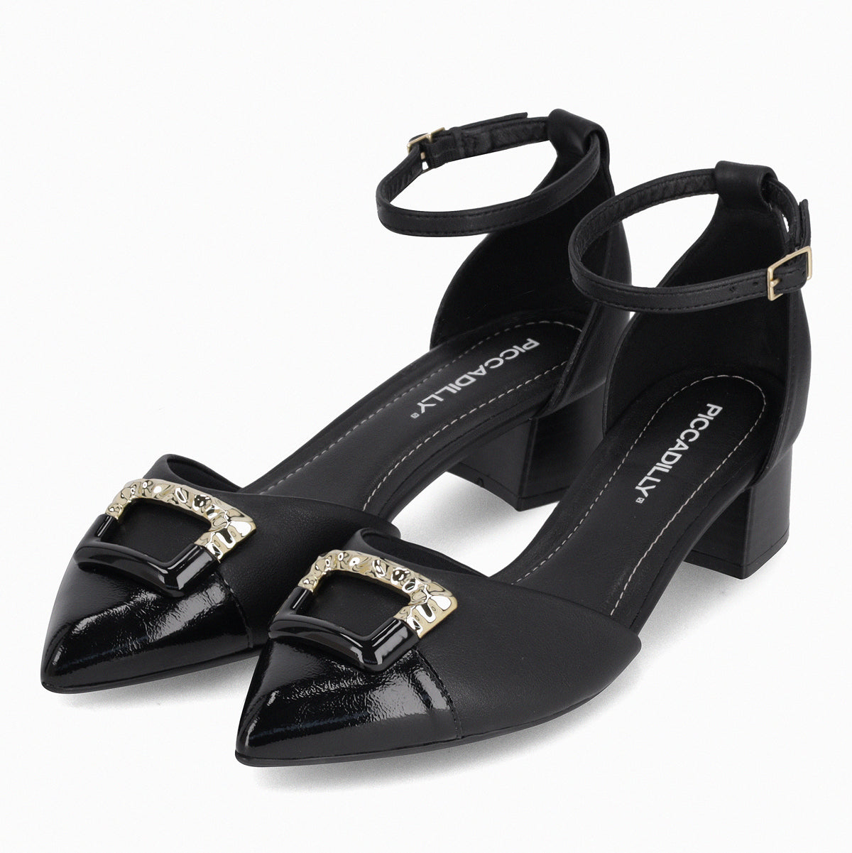 Zapato Mujer Negro/Dorado Taci 81 Piccadilly