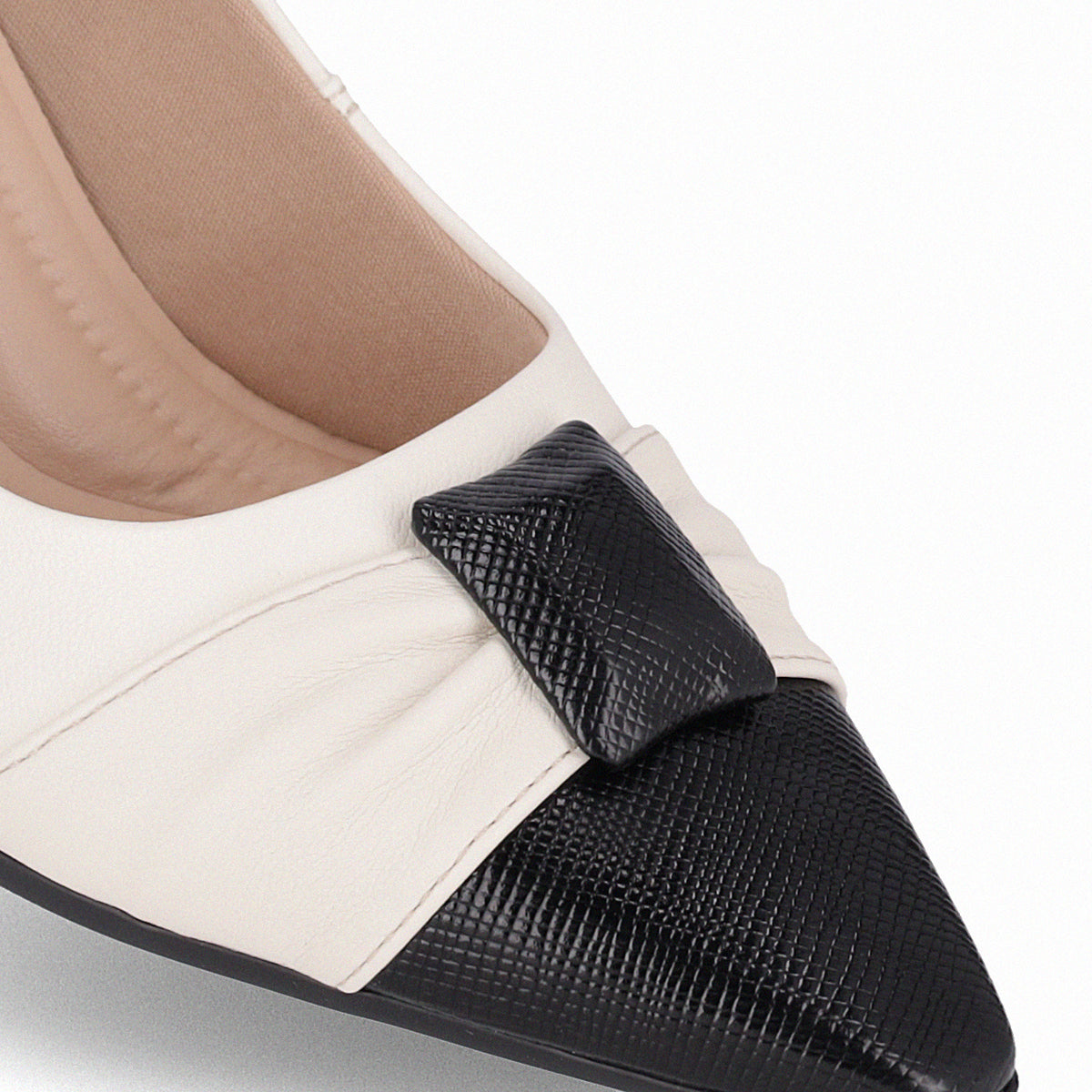 Zapato Mujer Negro/Blanco Irene 71 Piccadilly