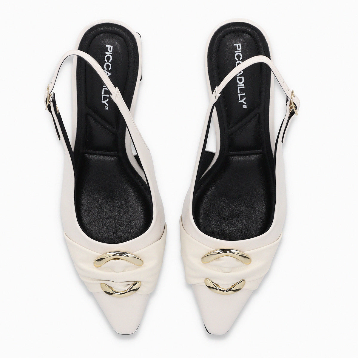 Zapato Mujer Dorado/Crema Irene Piccadilly