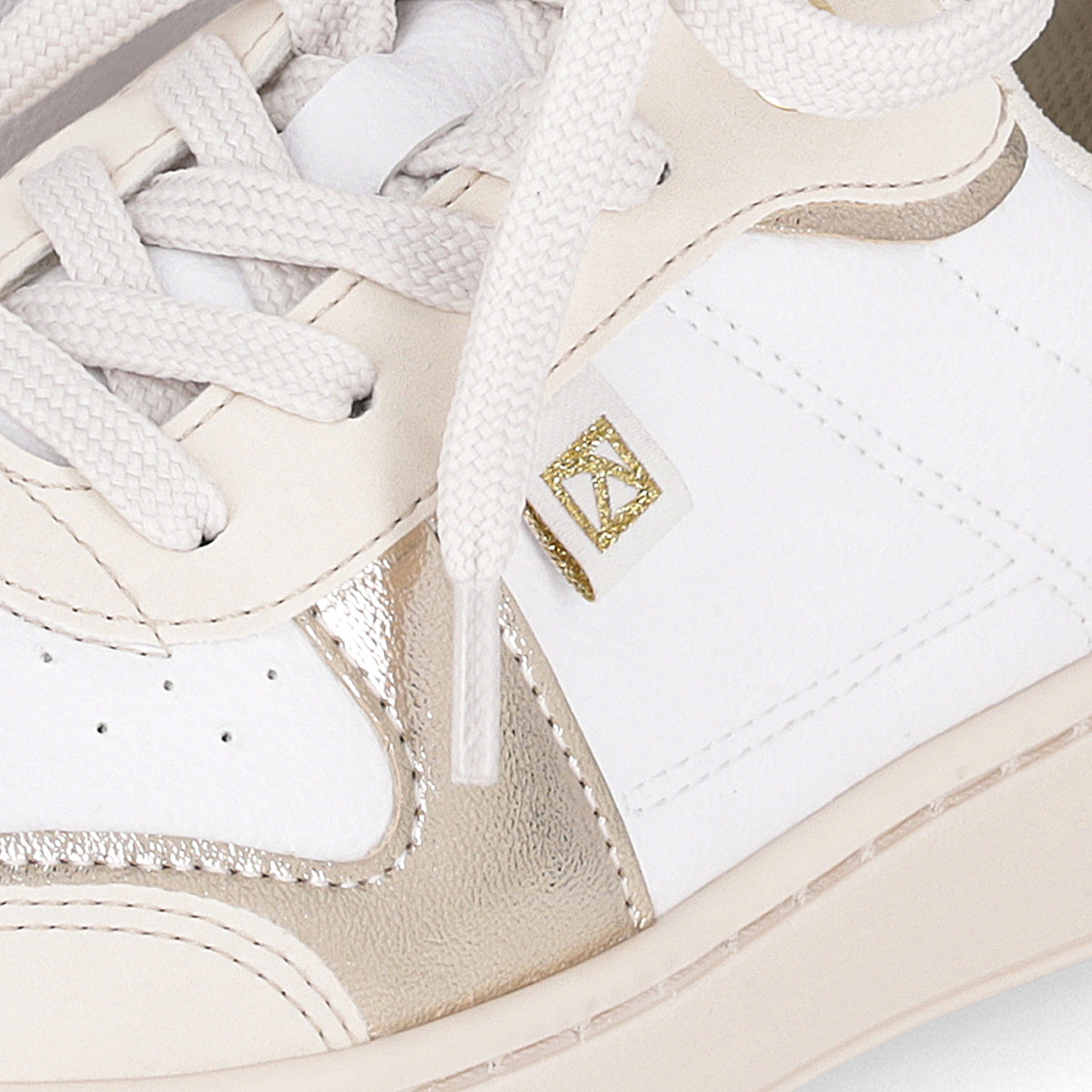 Zapatilla Mujer Blanco/Naranjo Beta Piccadilly