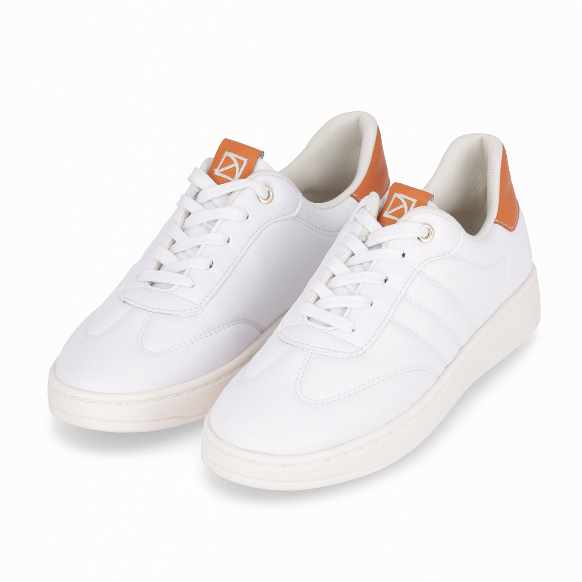 Zapatilla Mujer Blanco/Naranjo Beta 65 Piccadilly