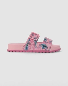 Sandalia Infantil Rosa Stich Summer Ipanema