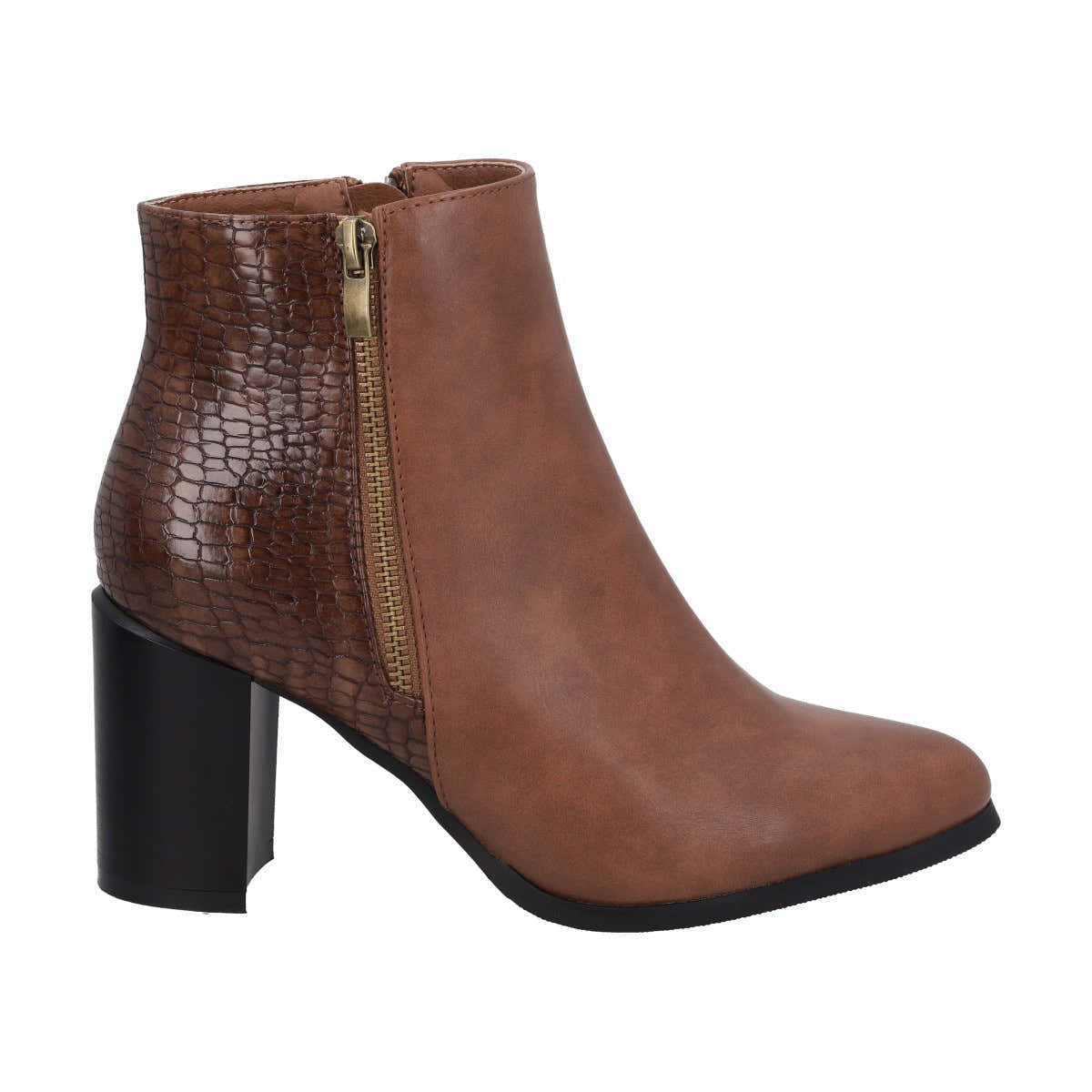 Bota Mujer Camel Taco Alto Alpha Police – Police-Chile