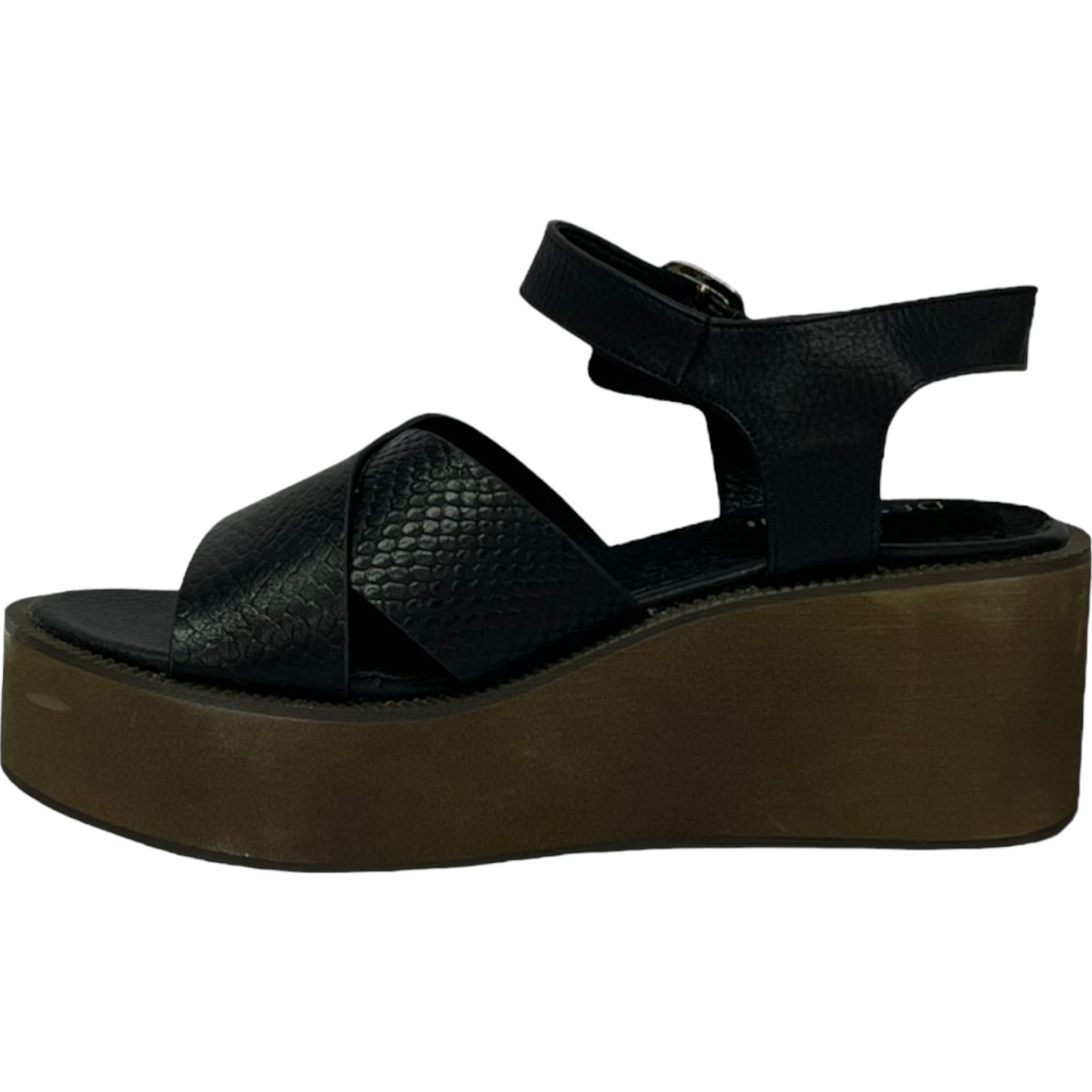 Sandalia Mujer Negro Balosac Detogni