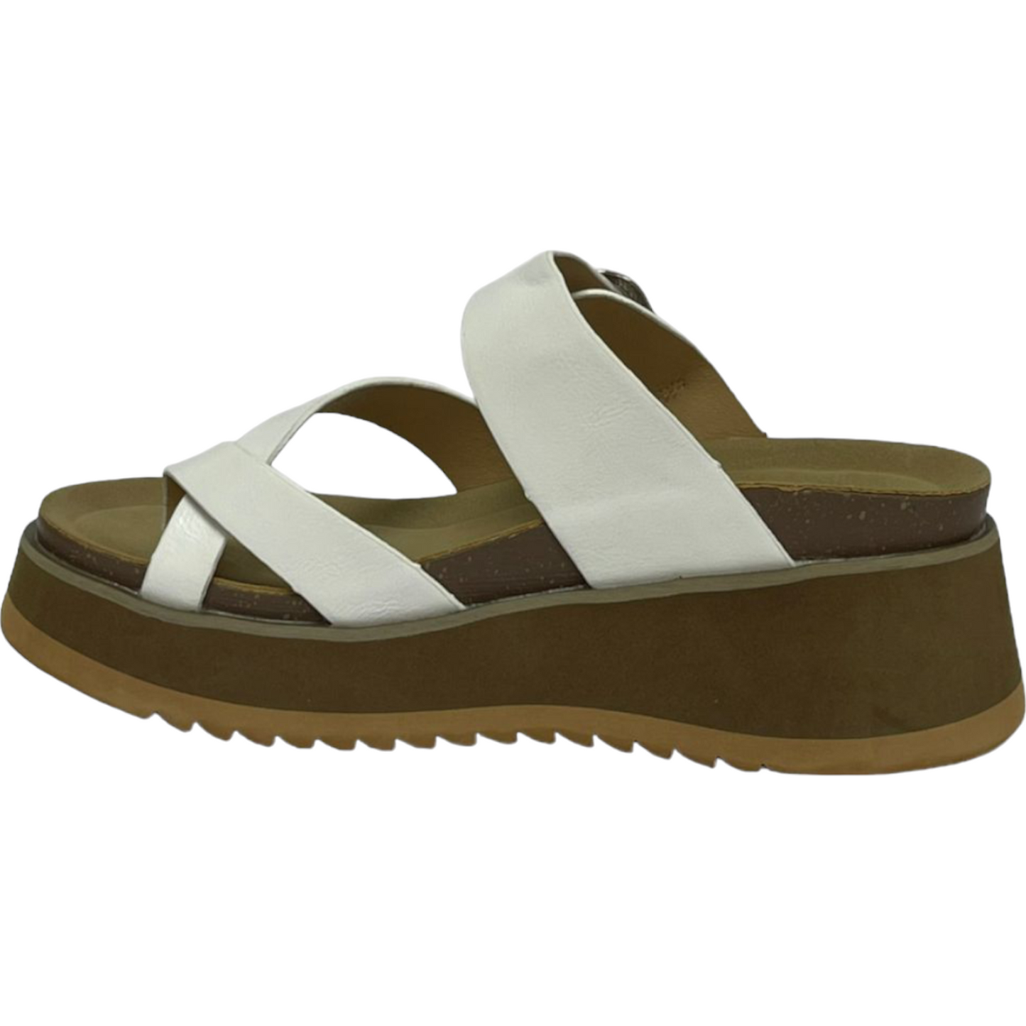 Sandalia Mujer Blanco Rosario Detogni