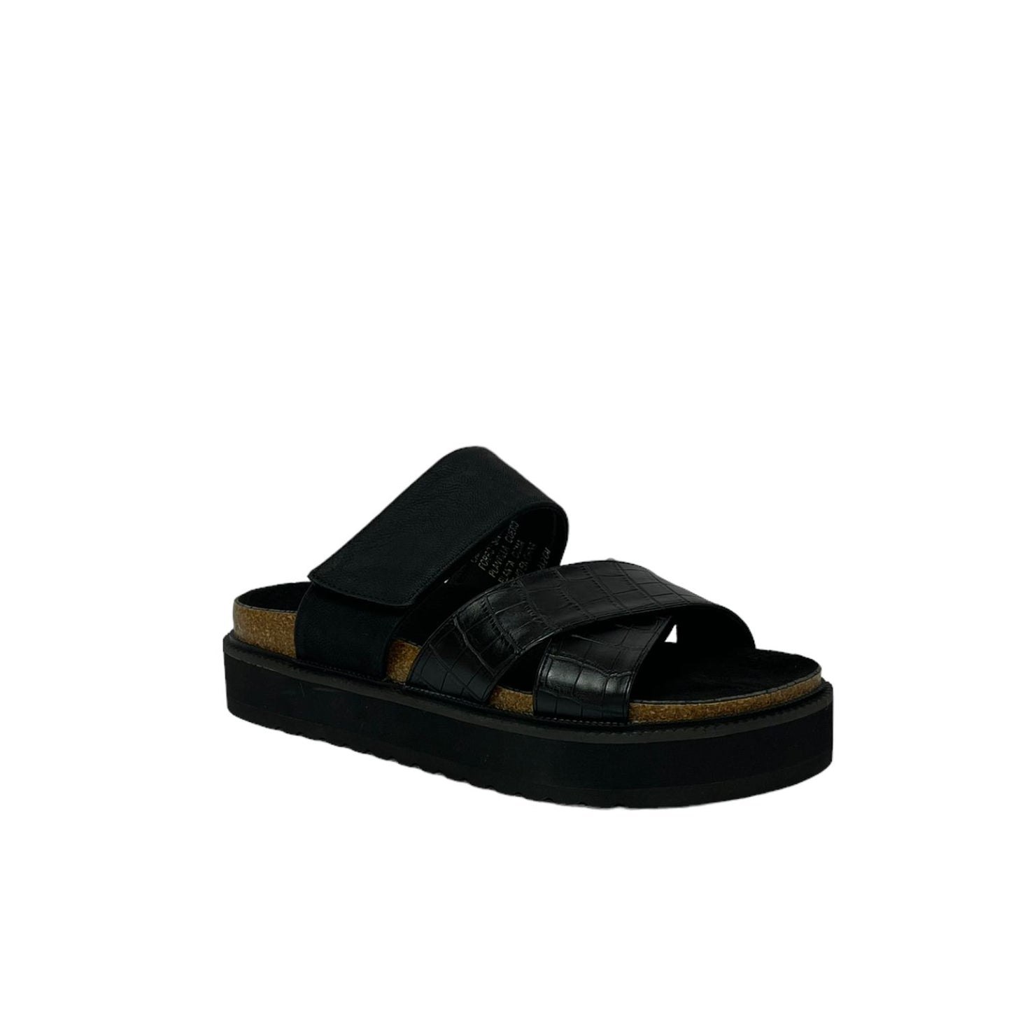 Sandalia Mujer Negro Copa Detogni