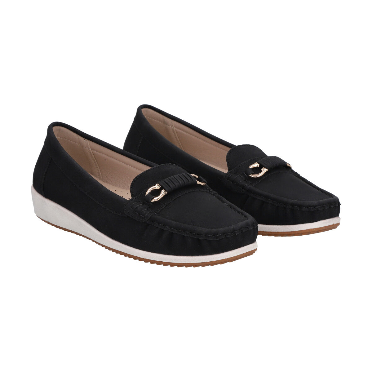 Mocasín Mujer Negro Lali Police