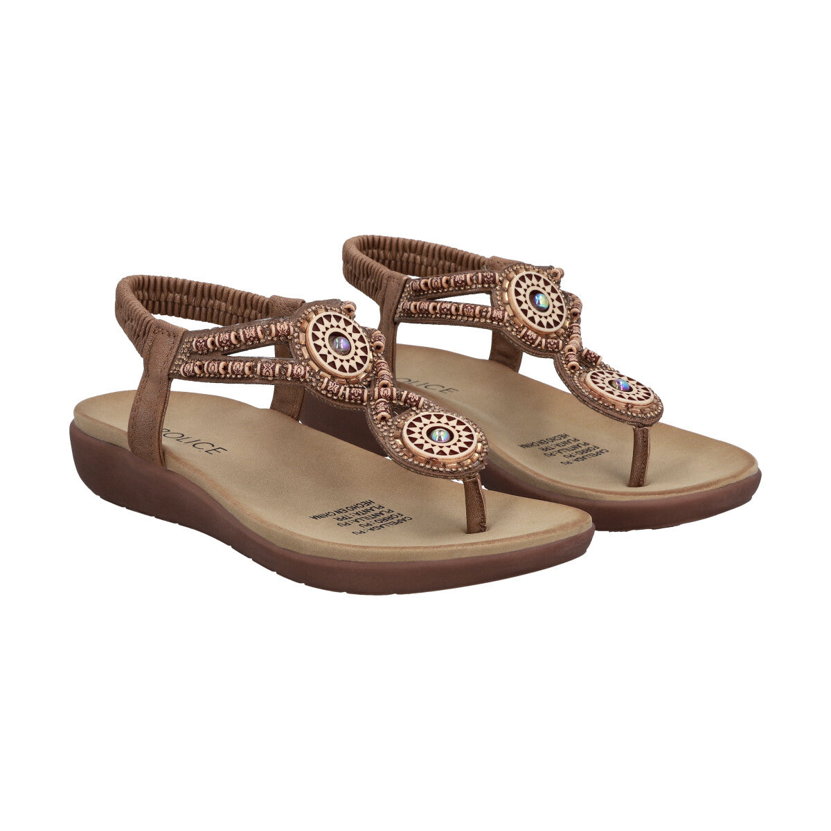 Sandalia Muje Café Mary Police