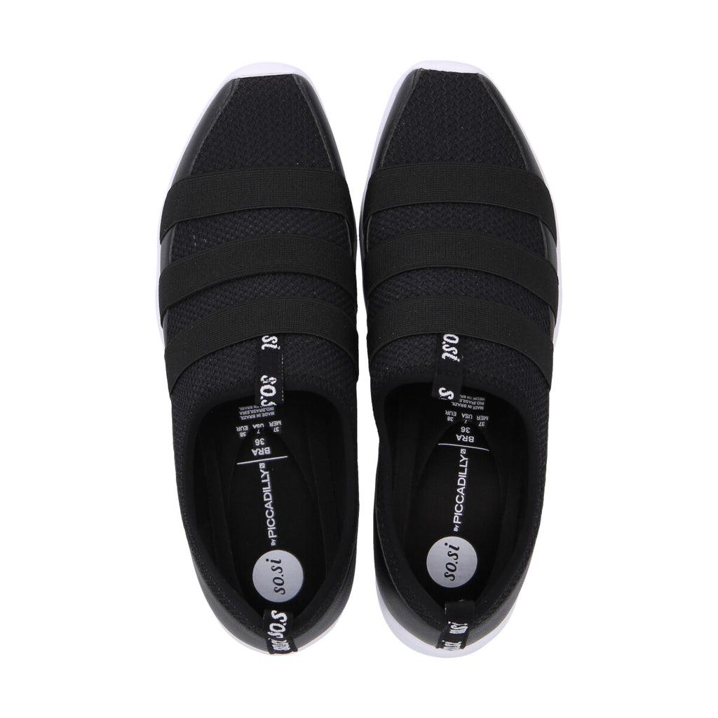 Zapatilla Urbana Mujer Negro 772 Piccadilly