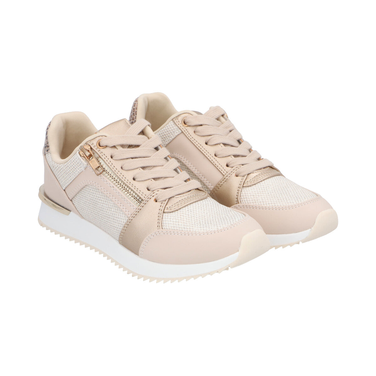 Zapatilla Urbana Mujer Dorado Elena Detogni